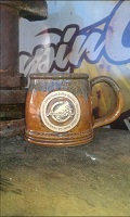 JumpinGoat Hand Thrown Pottery-R-Mug